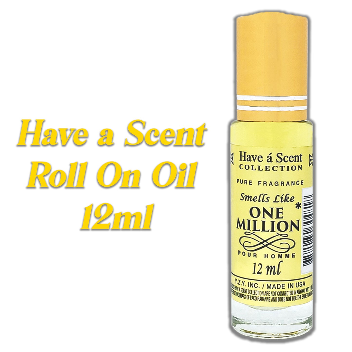 Have A Scent Men's Pure Fragrance Smells Like Roll On Oil