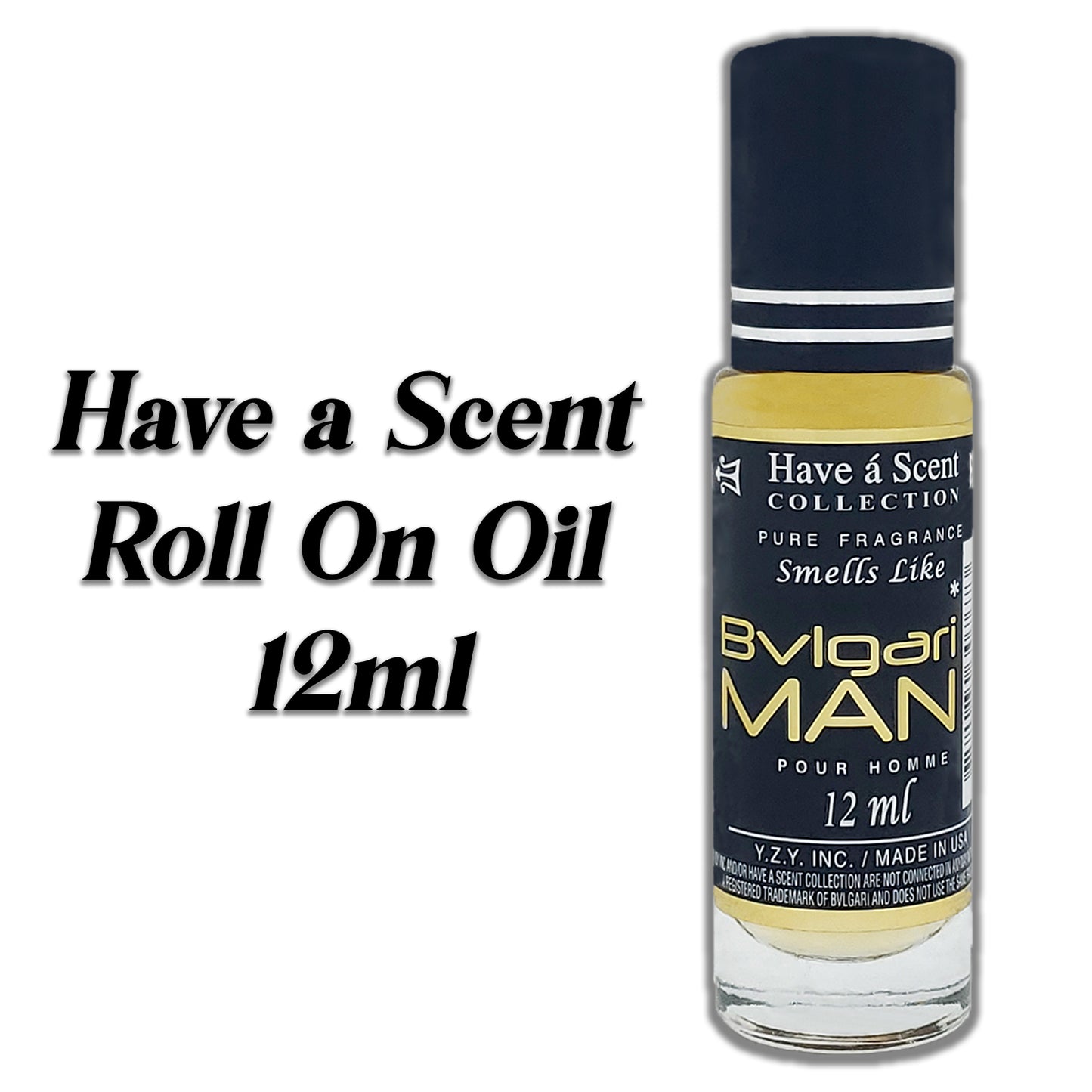 Have A Scent Men's Pure Fragrance Smells Like Roll On Oil