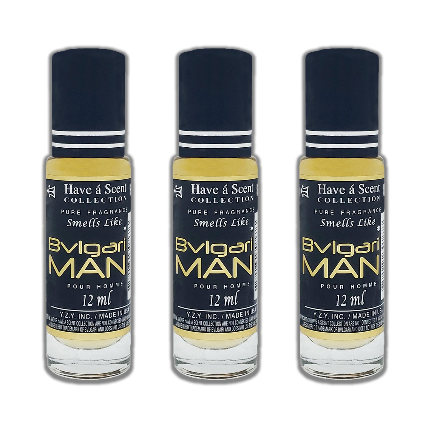 Have A Scent Men's Pure Fragrance Smells Like Roll On Oil