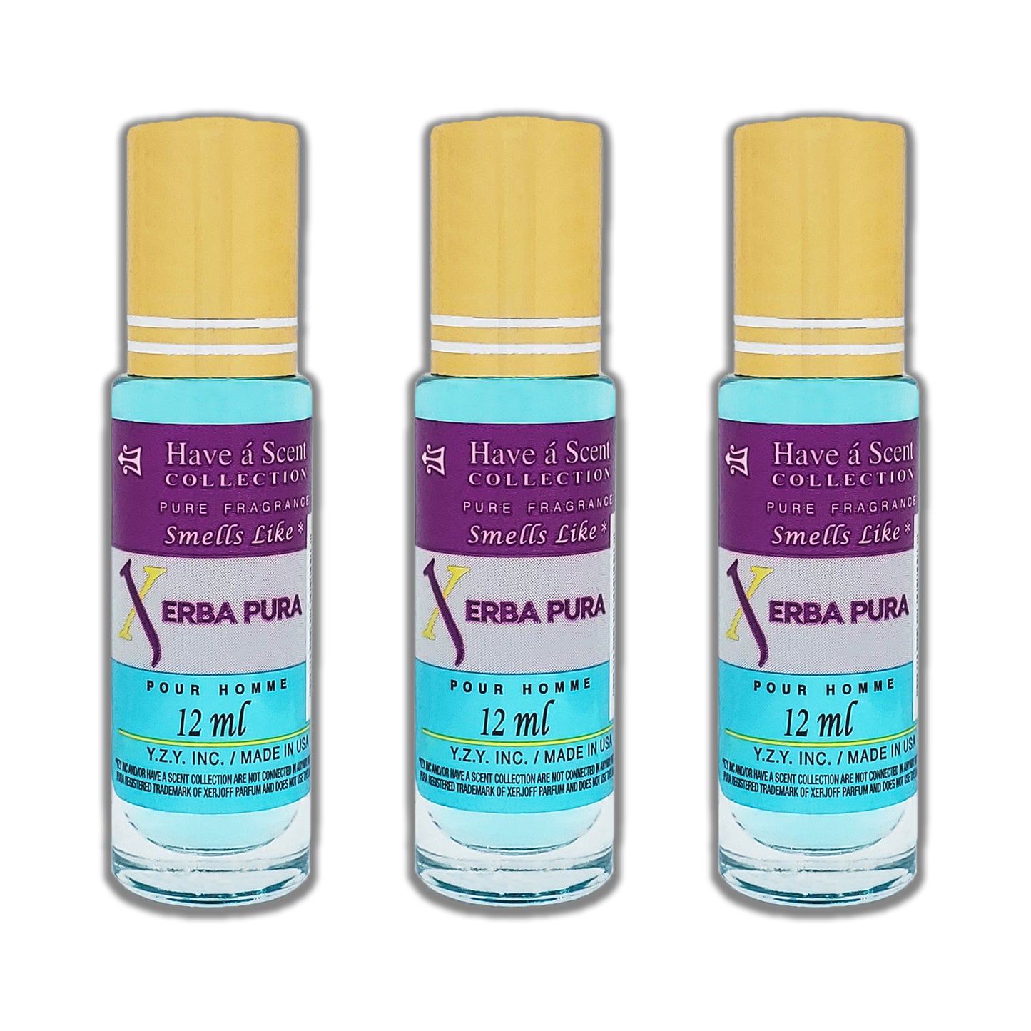 Have A Scent Men's Pure Fragrance Smells Like Roll On Oil