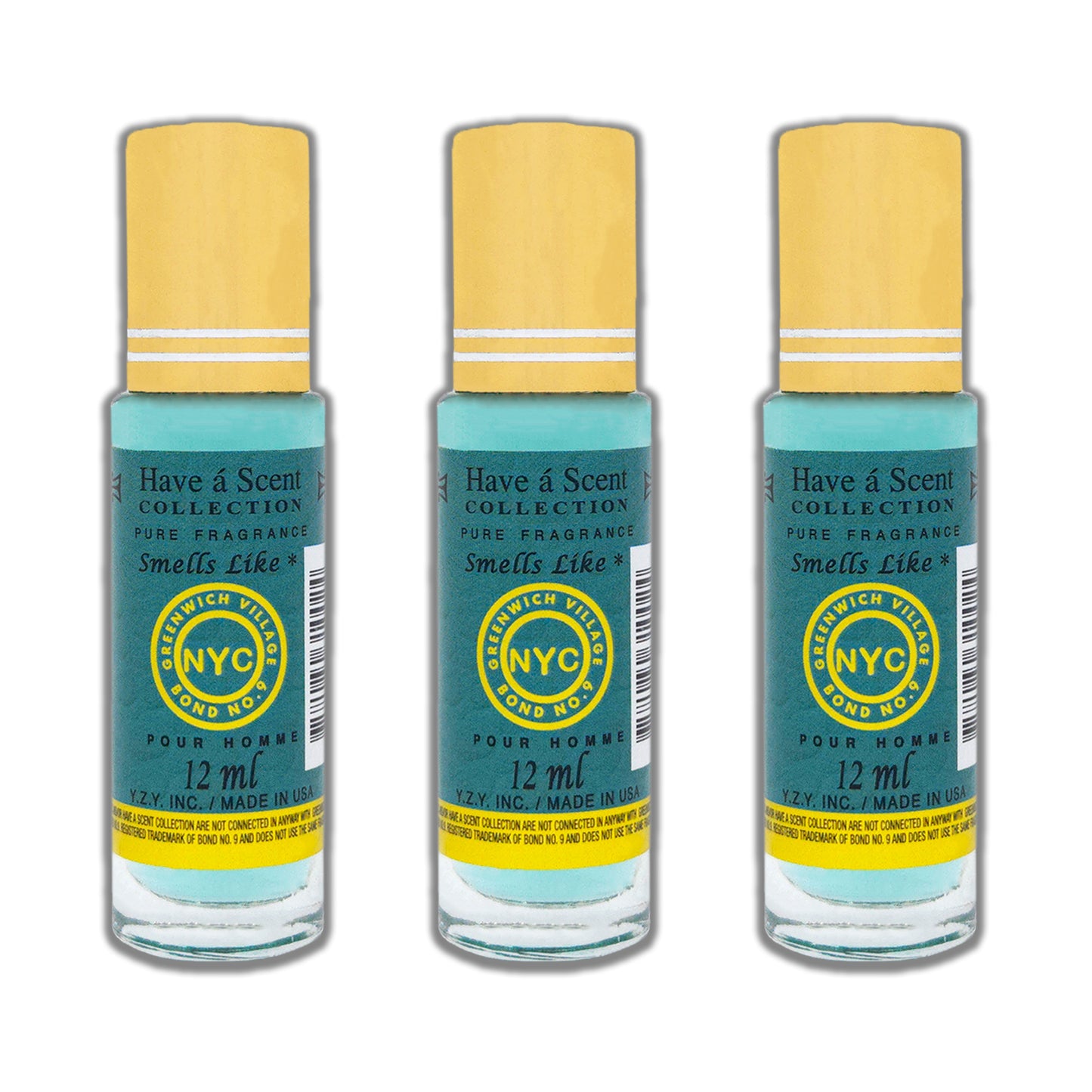 Have A Scent Men's Pure Fragrance Smells Like Roll On Oil