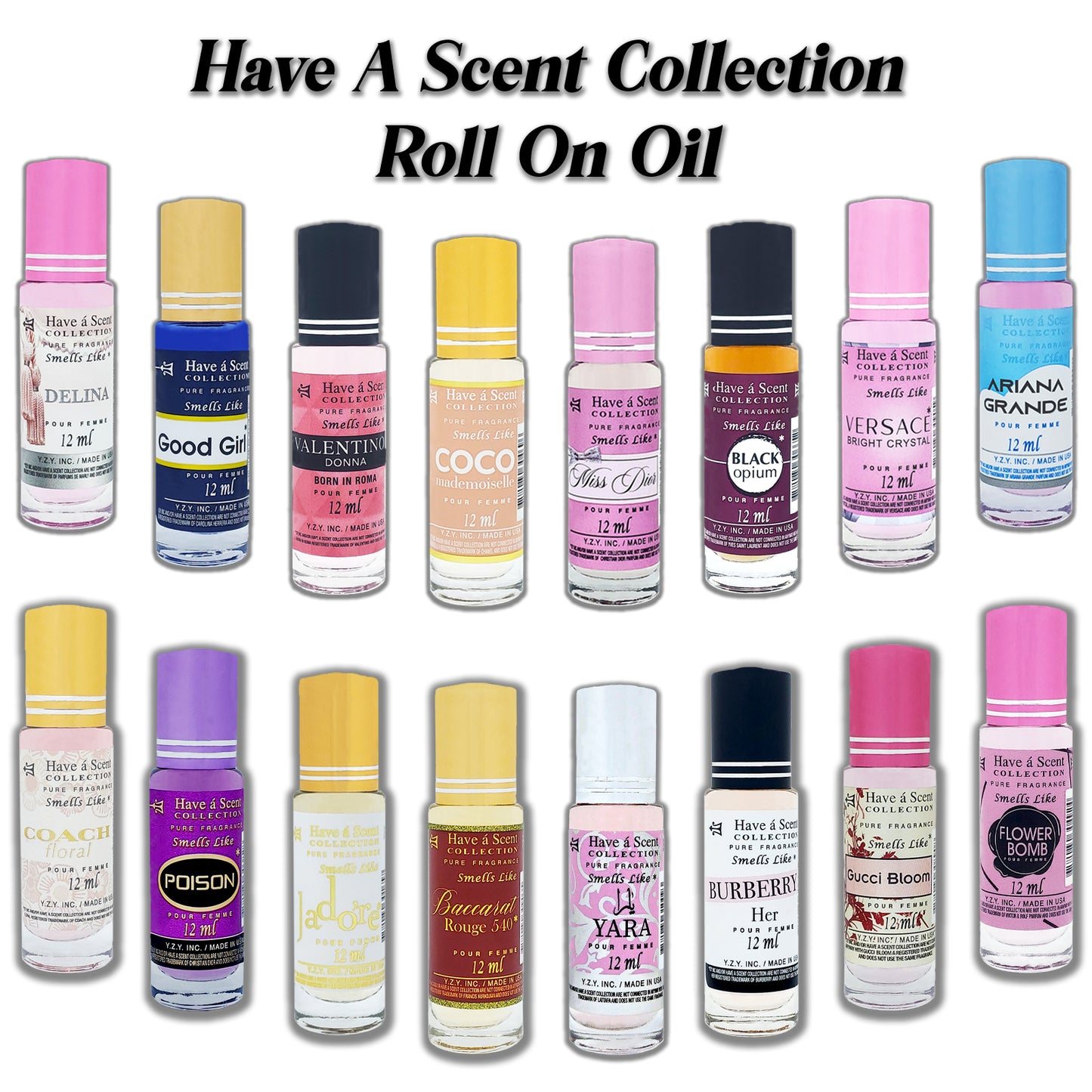 Have A Scent Womens Pure Fragrance Smells Like Roll On Oil