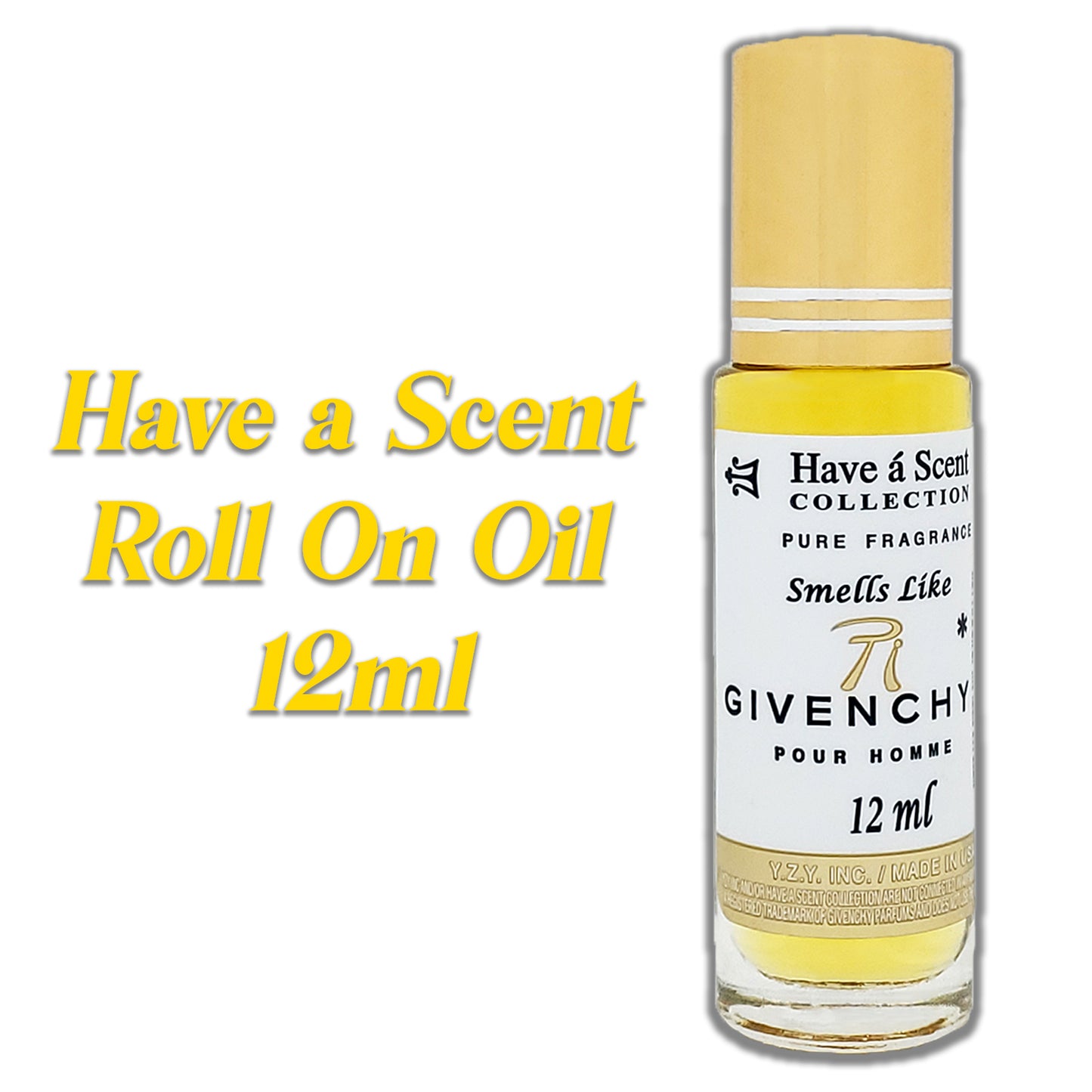 Have A Scent Men's Pure Fragrance Smells Like Roll On Oil